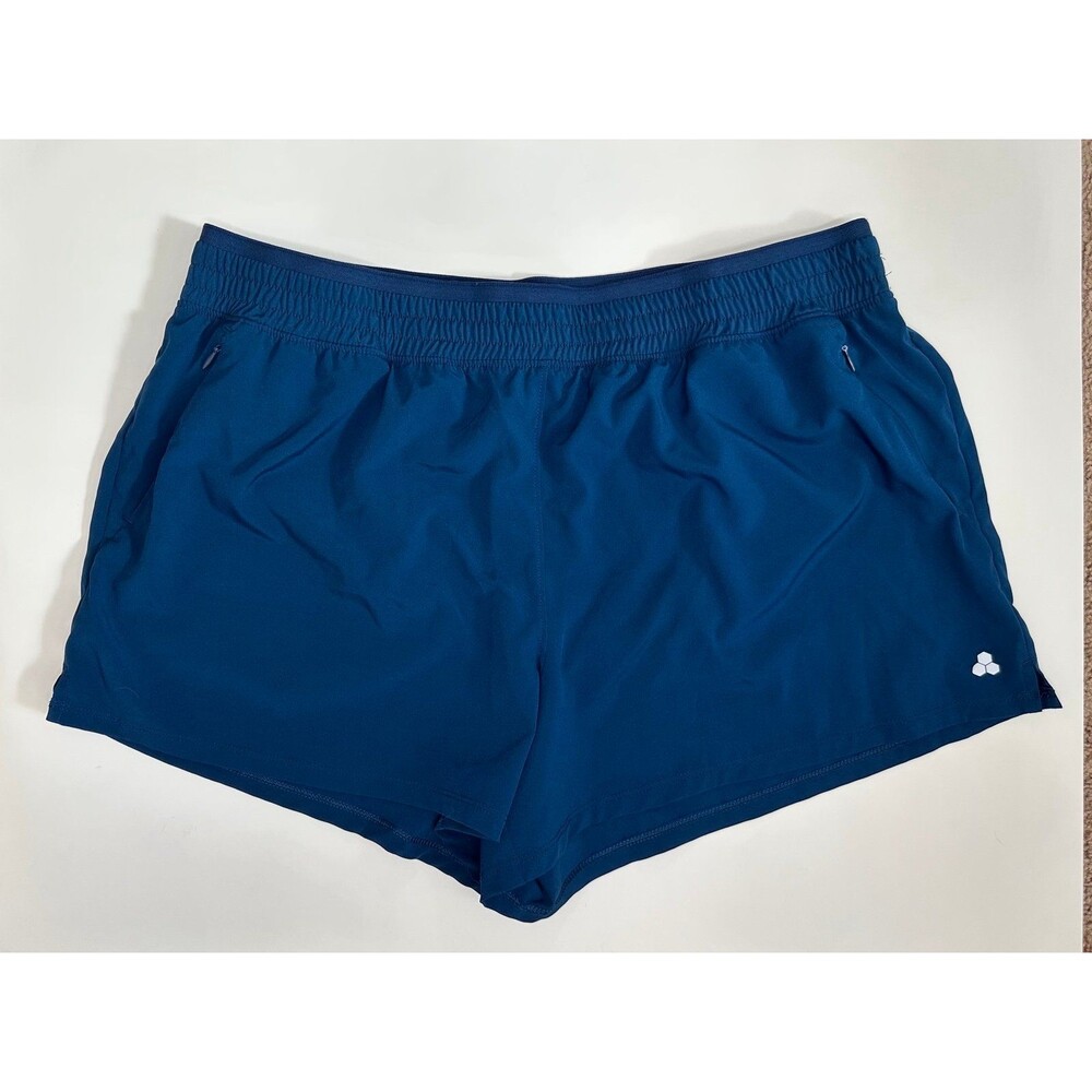 Tek Gear Women’s Woven Run Shorts Blue Crayon XL